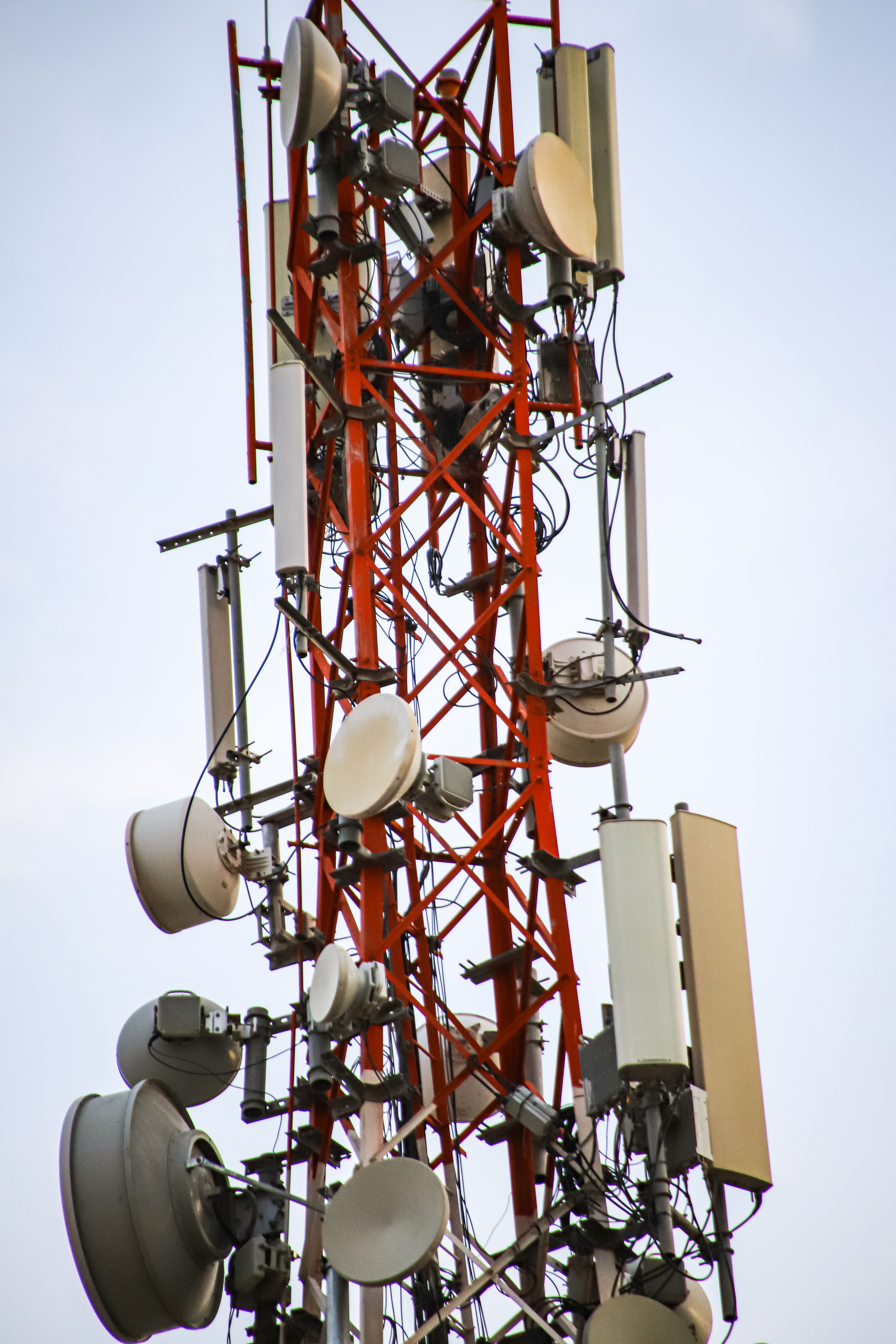 Network technicians at work